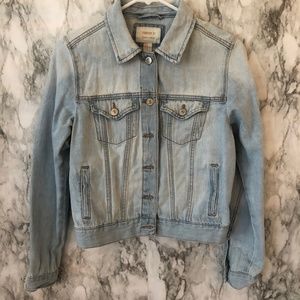 forever 21 light denim jacket